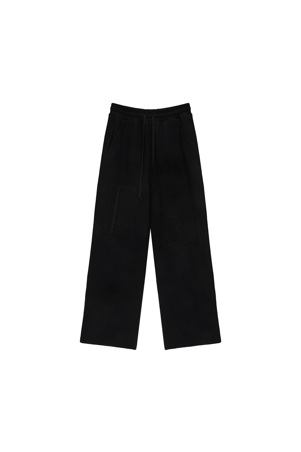 Matin Kim - Patch Point Sweatpants (Black) product image 1 | TRAB K-Fashion Australia