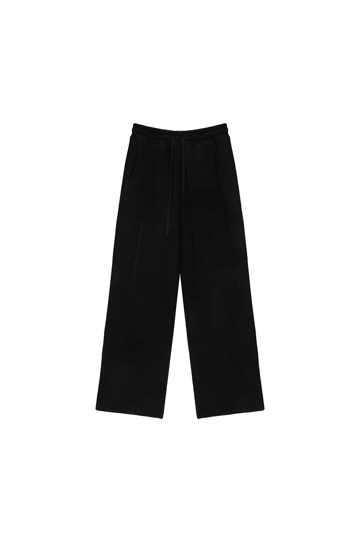 Matin Kim - Patch Point Sweatpants (Black) product image 1 | TRAB K-Fashion Australia