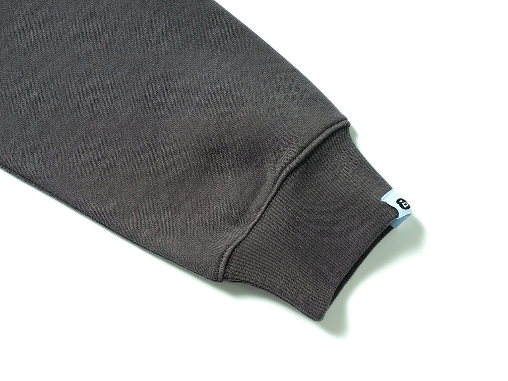 San San Gear - San San X B.E Zip-Up Hoodie (Charcoal) product image 8 | TRAB K-Fashion Australia