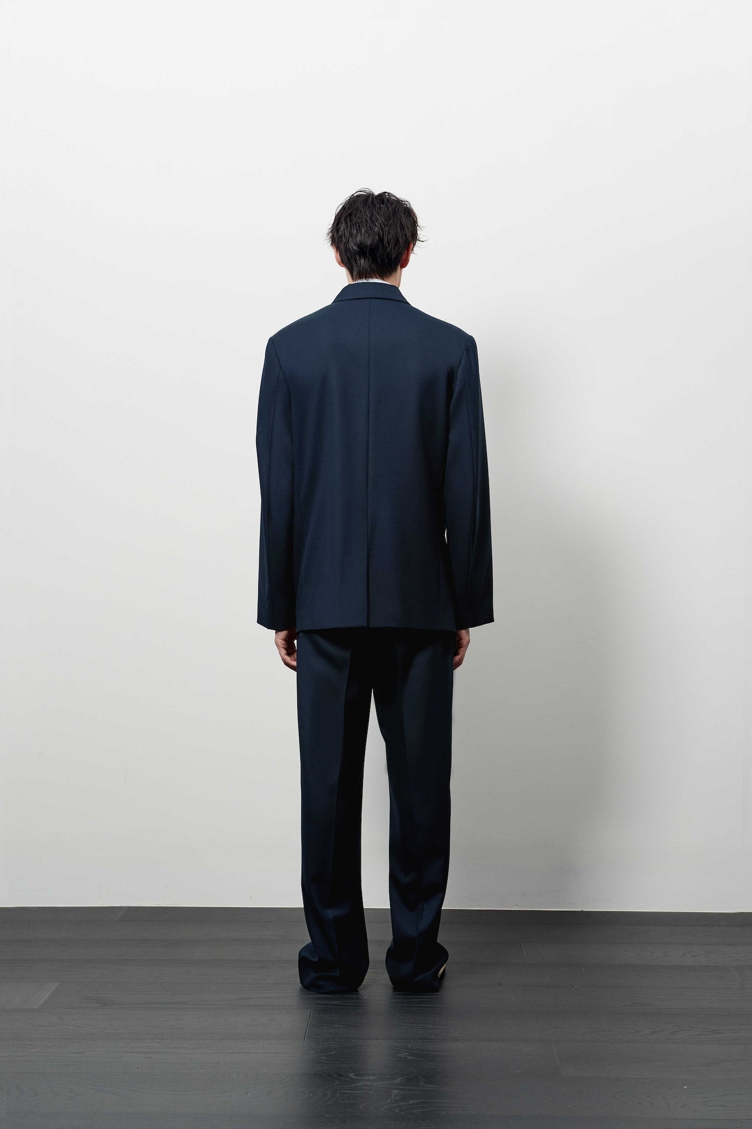 Stu - Layered Lapel Blazer (Navy) product image 4 | TRAB K-Fashion Australia