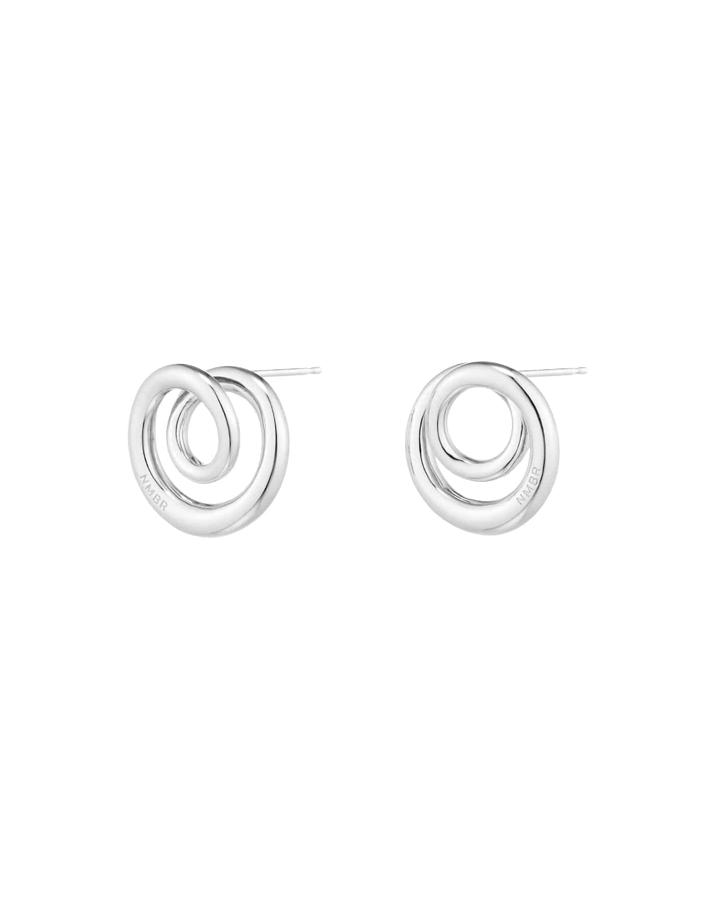 Numbering - Twisted Circle Earrings #6100 product image 3 | TRAB K-Fashion Australia