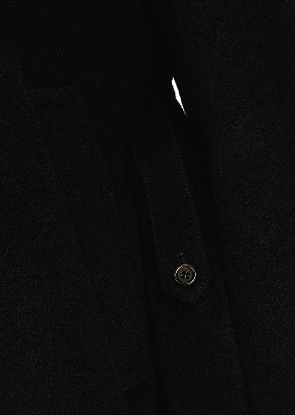 Amomento - single breasted maxi long coat (Black) product image 11 | TRAB K-Fashion Australia