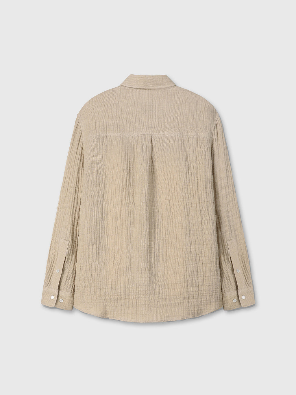 Tonywack - Double Weave Linen Shirt (French Beige) product image 7 | TRAB K-Fashion Australia