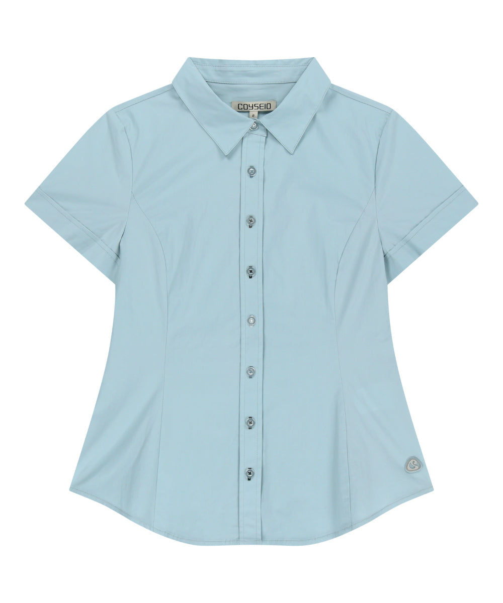 Coyseio - Nana Half Shirt (Sky Blue) product image 14 | TRAB K-Fashion Australia