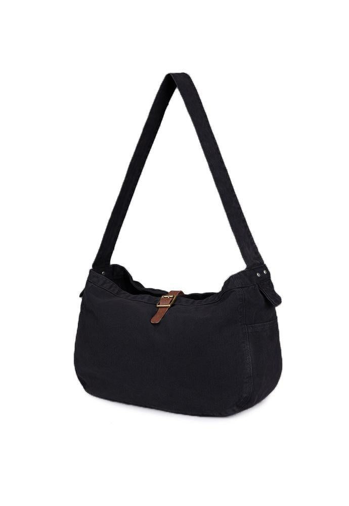 Art if acts - Garment Dyed Newsboy Bag (Black) product image 6 | TRAB K-Fashion Australia