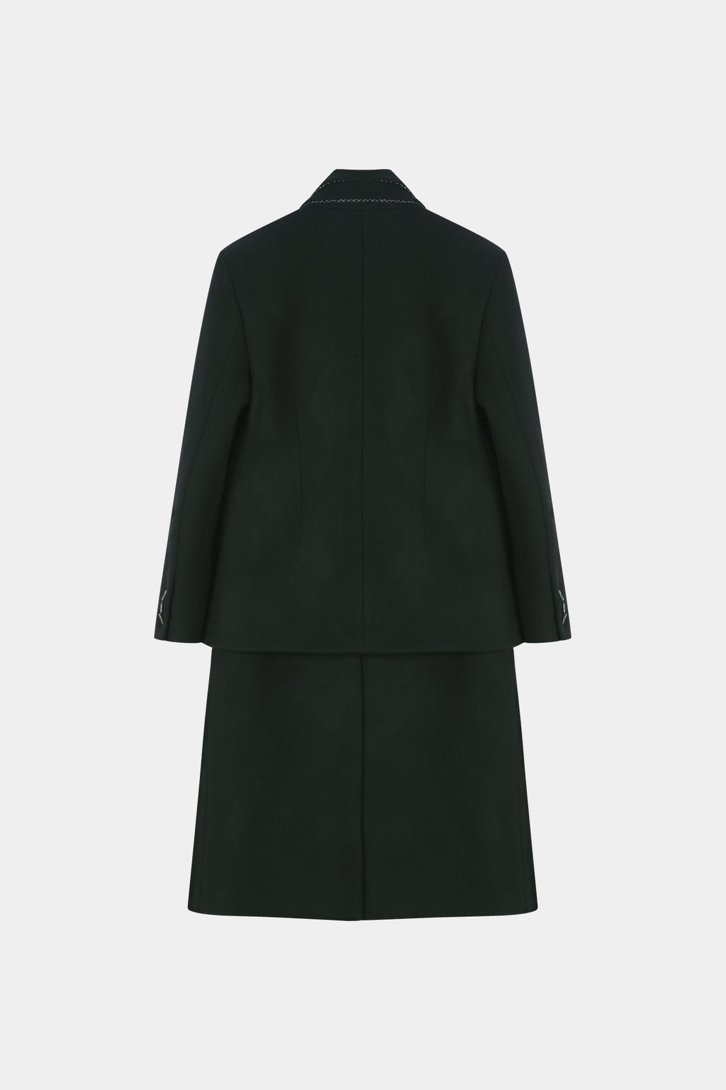 Andersson Bell - Blazer Layered 26 Coat (Black) product image 12 | TRAB K-Fashion Australia