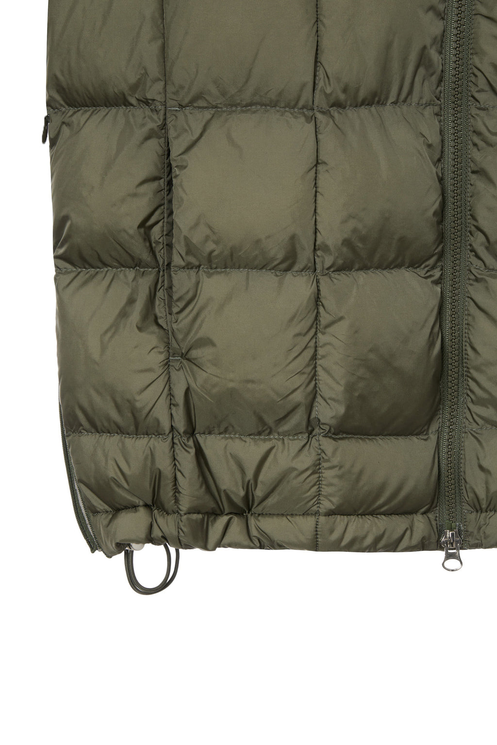 Deinet - Point Wellon Hood Vest (Khaki) product image 7 | TRAB K-Fashion Australia