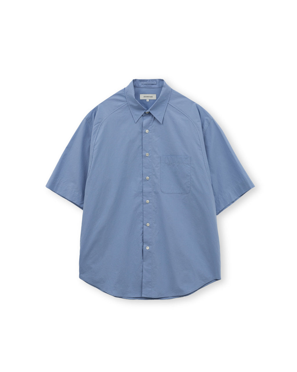 Brownyard - Half Shirt (Sax Blue) product image 3 | TRAB K-Fashion Australia