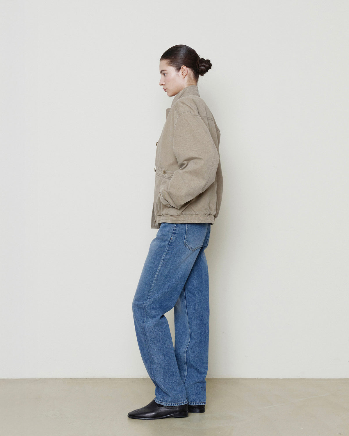 Brownyard - 5p Straight Denim (Mid Blue) product image 2 | TRAB K-Fashion Australia
