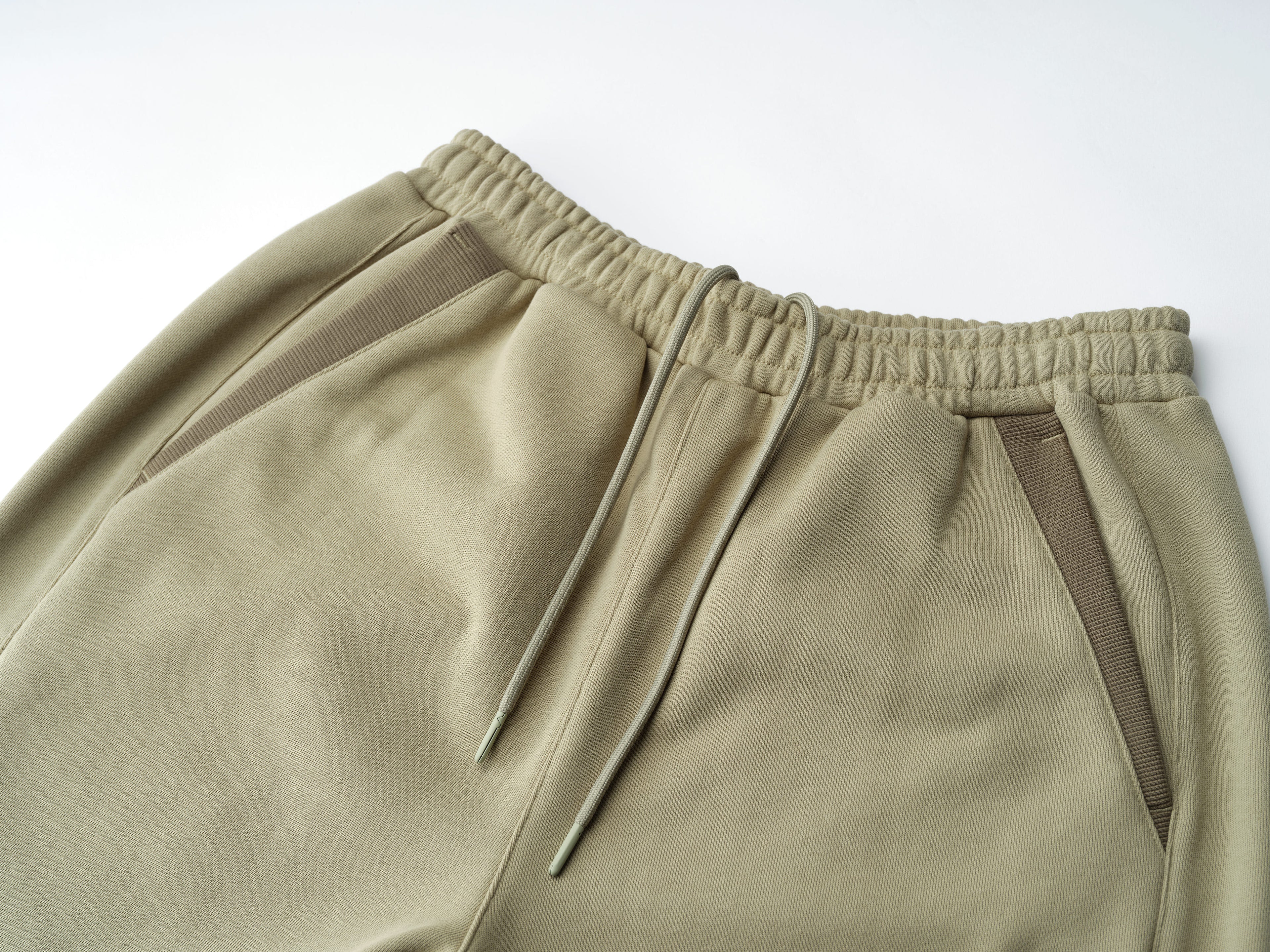 San San Gear - Rib Sweatpants (Mud Khaki) product image 6 | TRAB K-Fashion Australia
