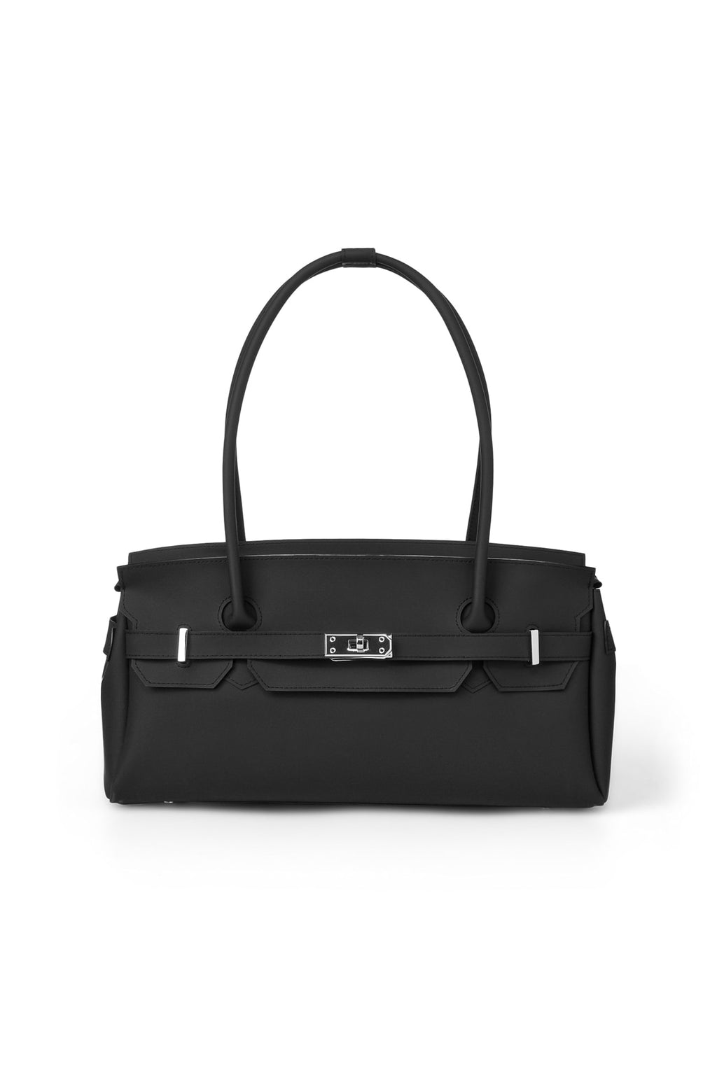 Deinet - [free Card Wallet] Jelly Two-Way Bag (Black) product image 1 | TRAB K-Fashion Australia
