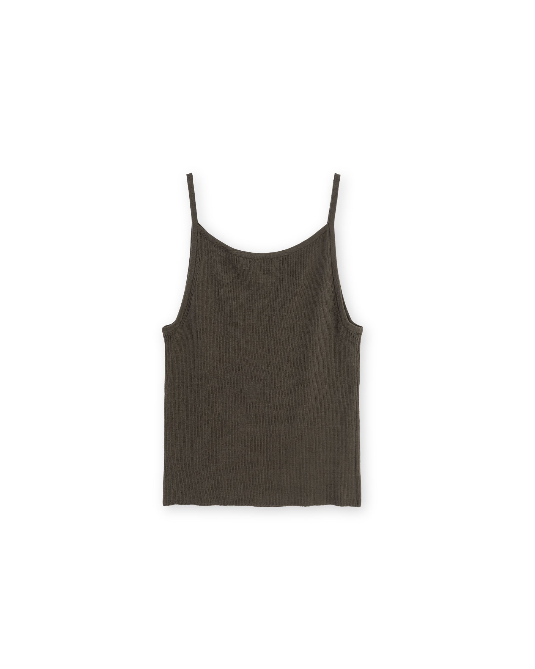 Brownyard - Square Knit Sleeveless (Brown) product image 4 | TRAB K-Fashion Australia