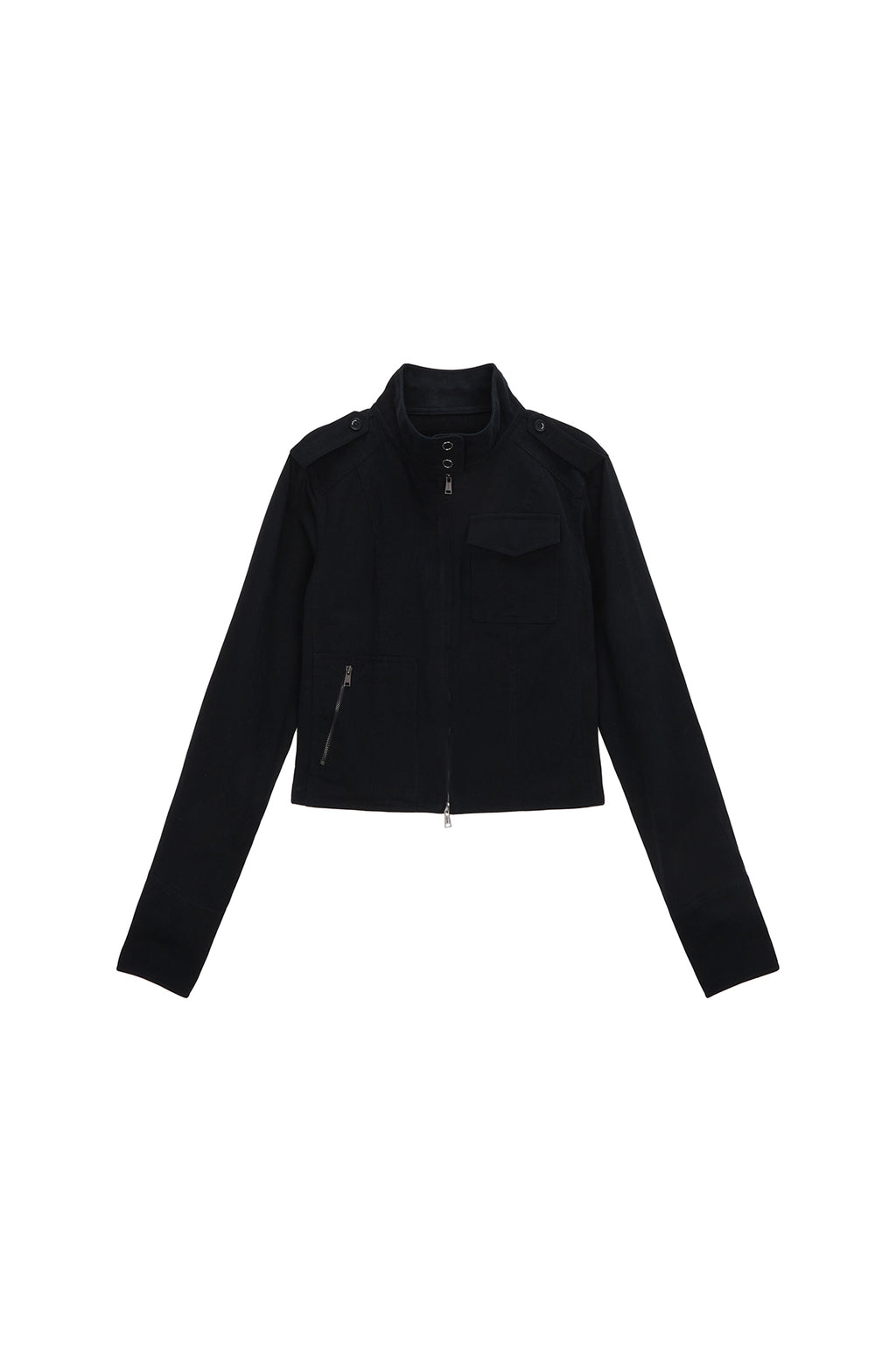 Matin Kim - Washed Slim Cargo Jumper (Dark Navy) product image 1 | TRAB K-Fashion Australia