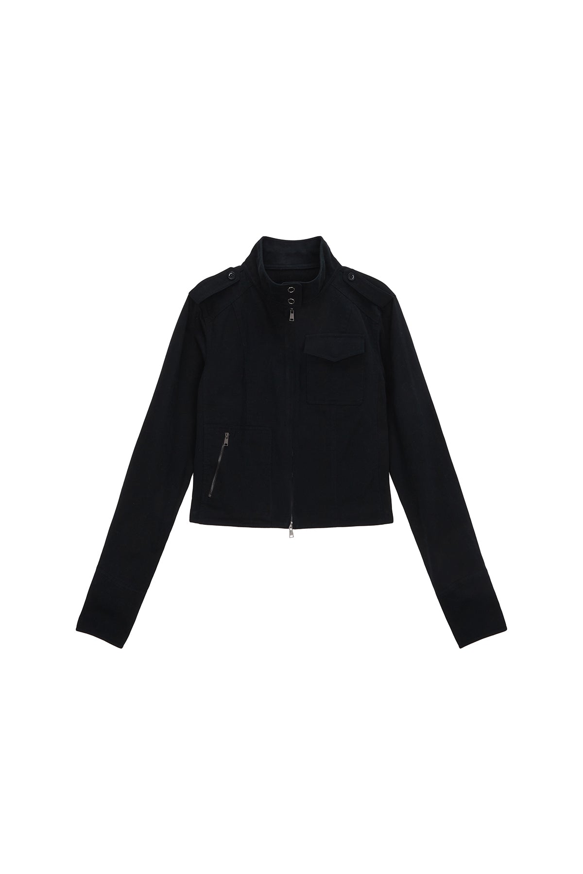 Matin Kim - Washed Slim Cargo Jumper (Dark Navy) product image 1 | TRAB K-Fashion Australia