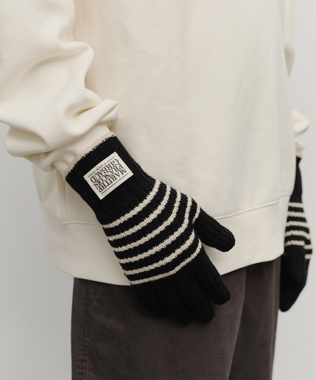 Marithe & Francois Girbaud - Classic Logo Glove (Black) product image 6 | TRAB K-Fashion Australia