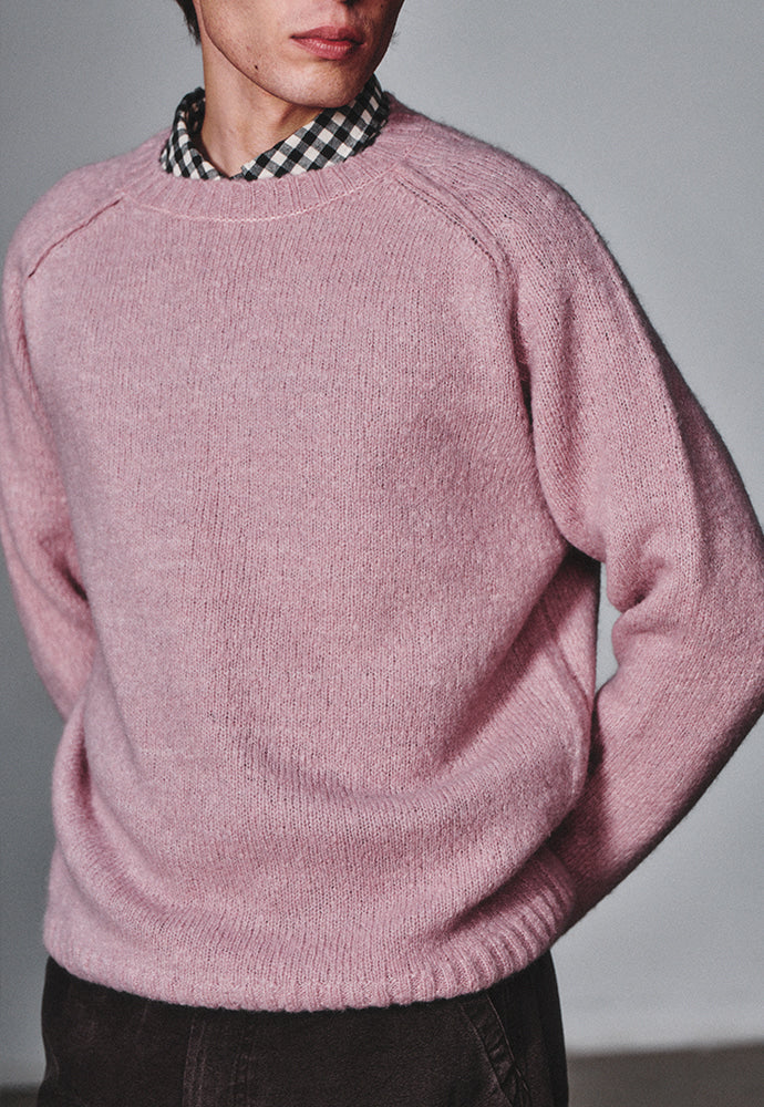 Art if acts - Boucle Saddle Neck Knit (Violet) product image 5 | TRAB K-Fashion Australia