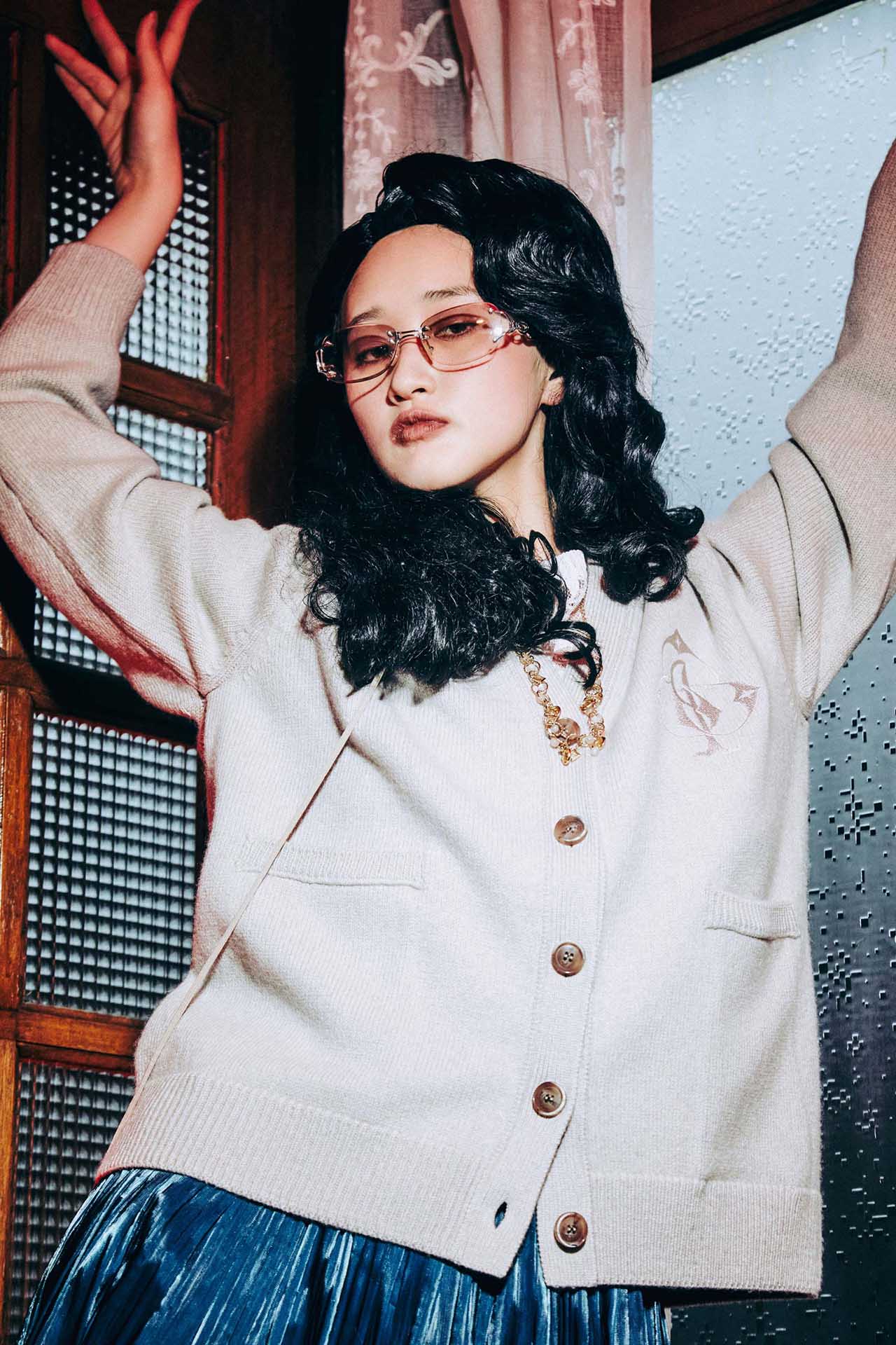 Ioedle - Logo Knit Cardigan (OC2) product image 10 | TRAB K-Fashion Australia