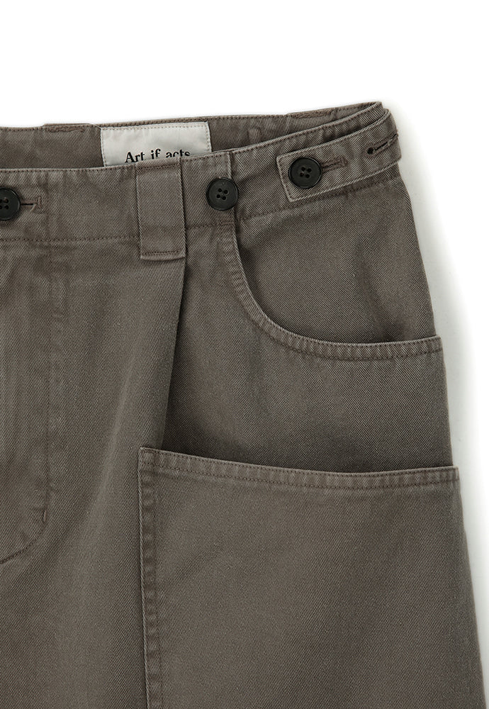 Art if acts - French Workwear Pants (Vintage Brown) product image 10 | TRAB K-Fashion Australia
