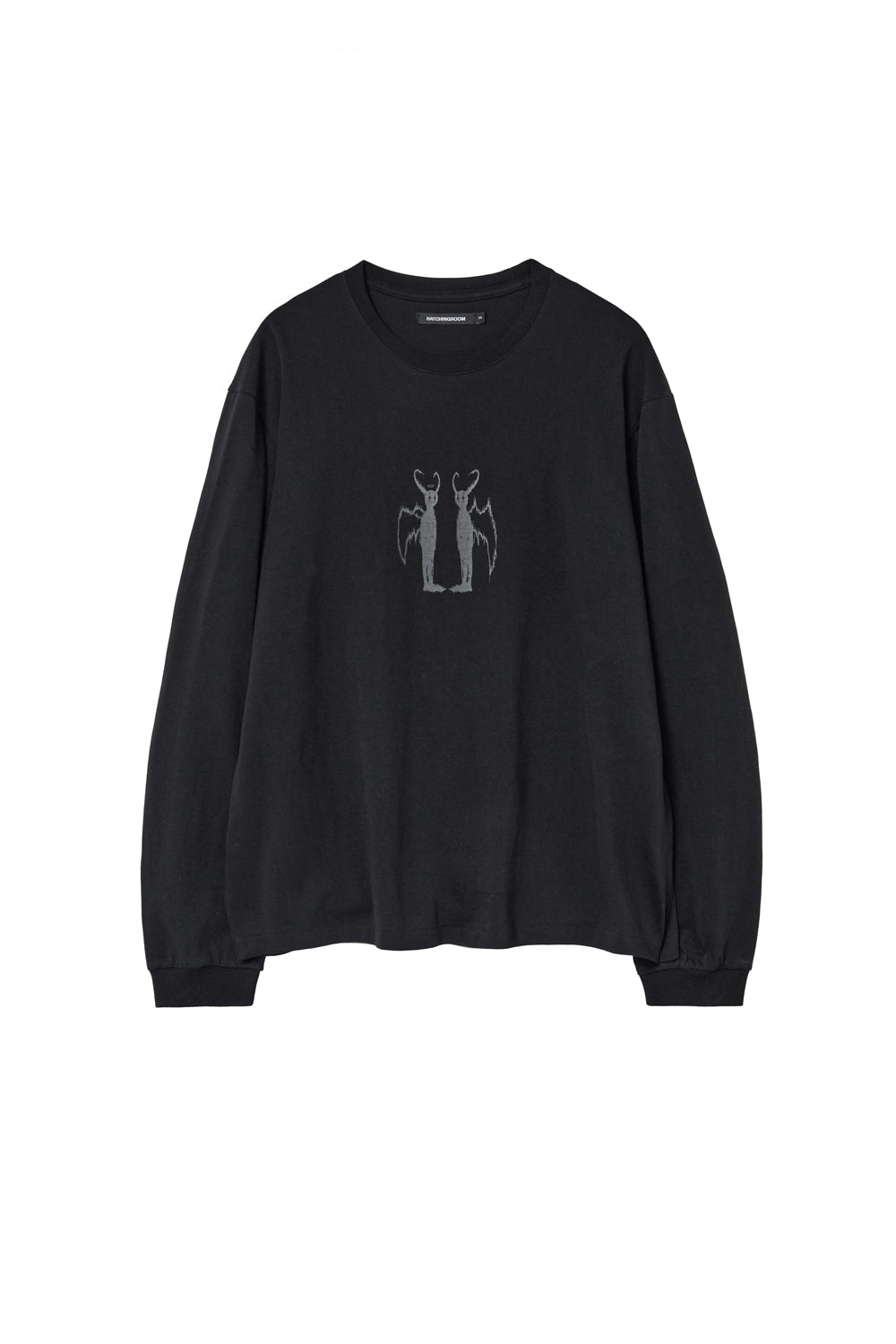 Hatchingroom - Devil & Angel Tee (Black) product image 1 | TRAB K-Fashion Australia