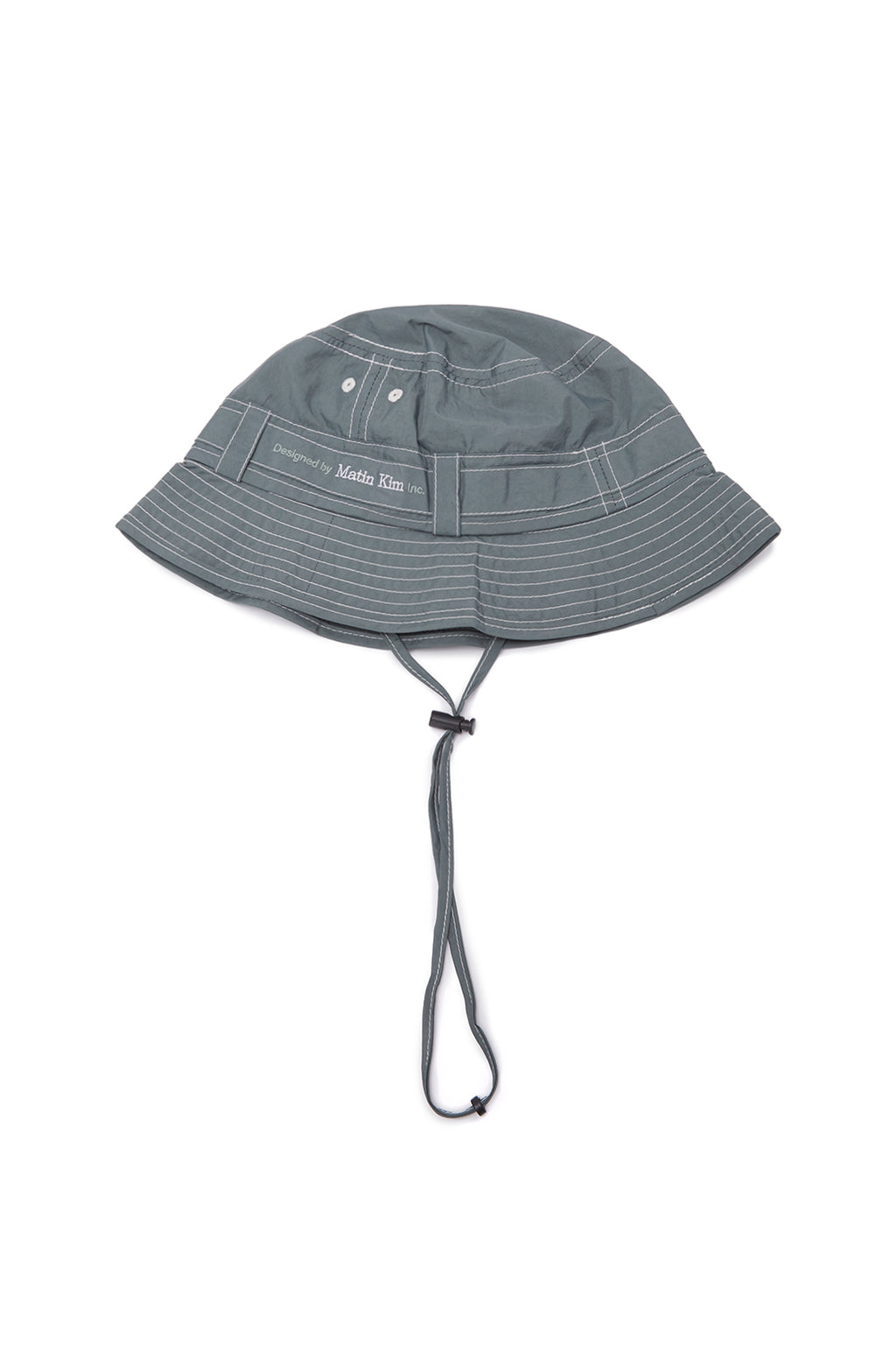 Matin Kim - Matin Stitch Safari Bucket Hat (White) product image 5 | TRAB K-Fashion Australia