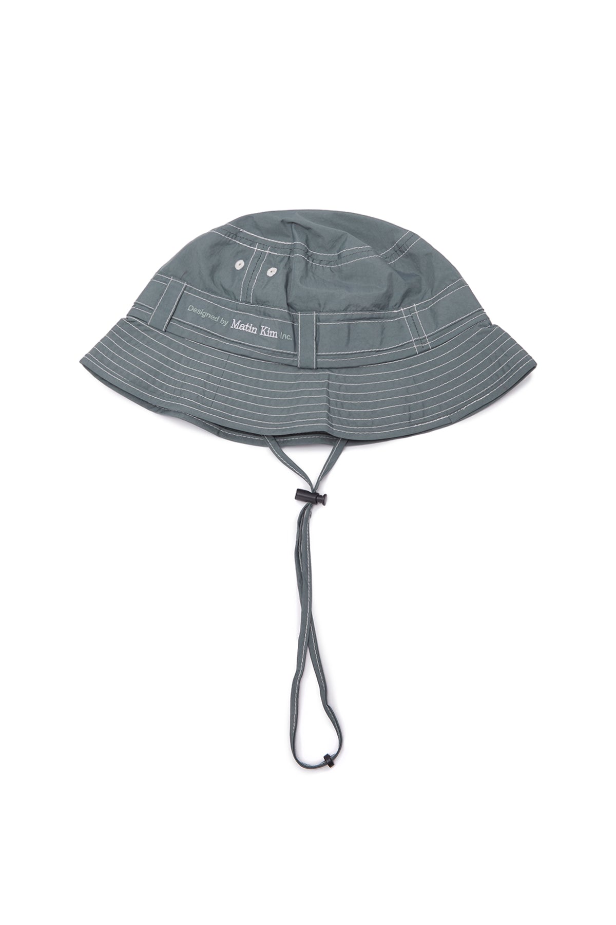 Matin Kim - Matin Stitch Safari Bucket Hat (White) product image 5 | TRAB K-Fashion Australia