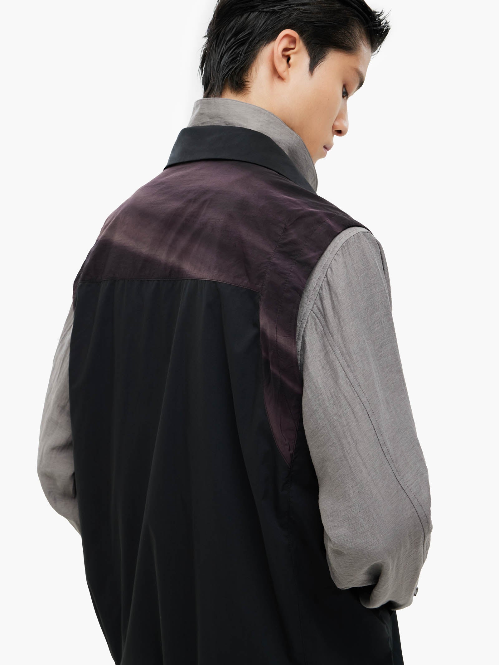Jiyong Kim - Sun-Bleached Work Vest (Black) product image 8 | TRAB K-Fashion Australia