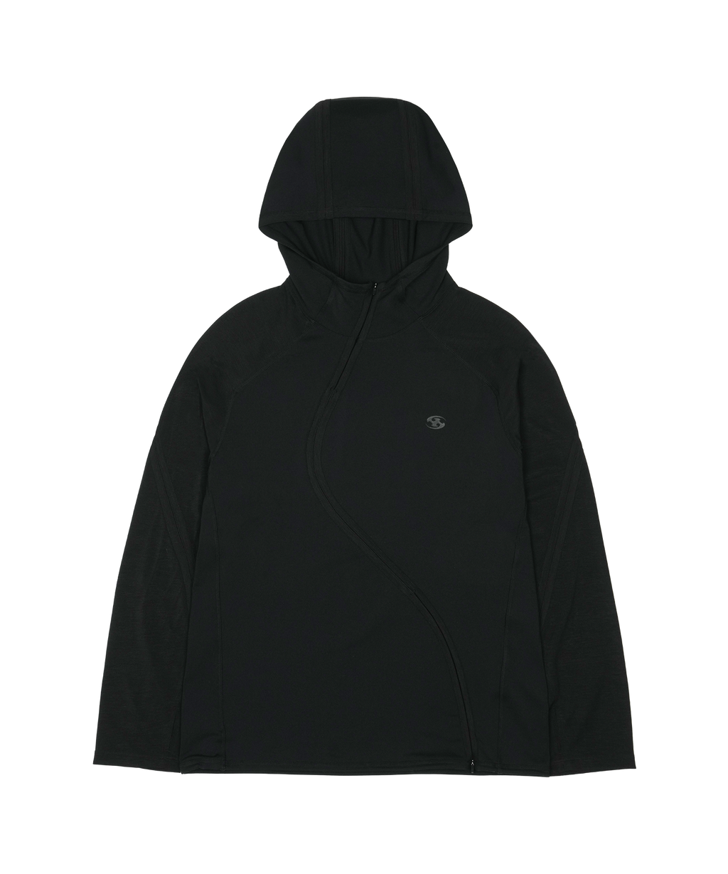 San San Gear - Wave Long Sleeve (Black) product image 1 | TRAB K-Fashion Australia