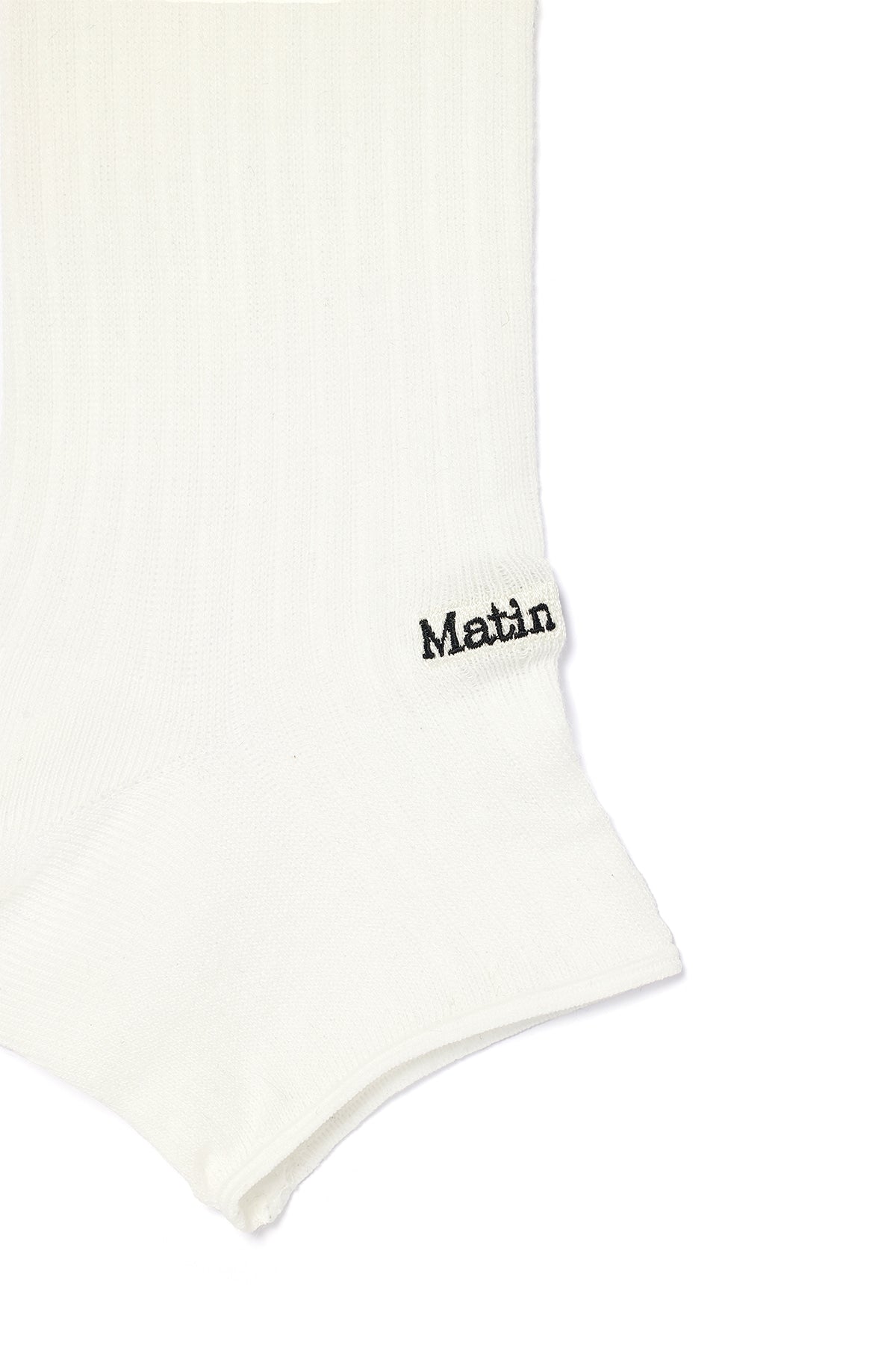 Matin Kim - Soft Warmer Half Knee Socks (White) product image 3 | TRAB K-Fashion Australia
