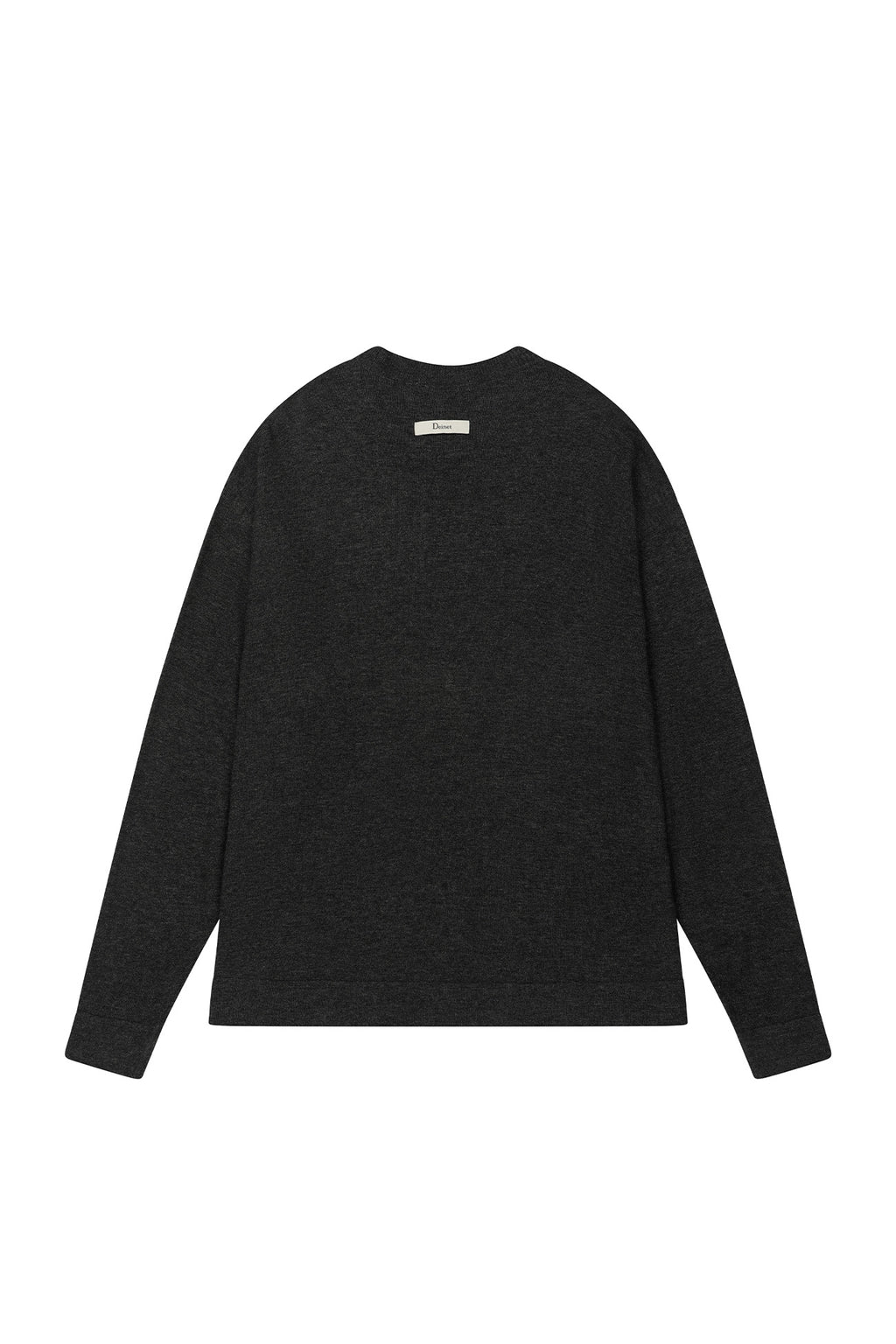 Deinet - Button Up Pullover Knit (Charcoal) product image 8 | TRAB K-Fashion Australia