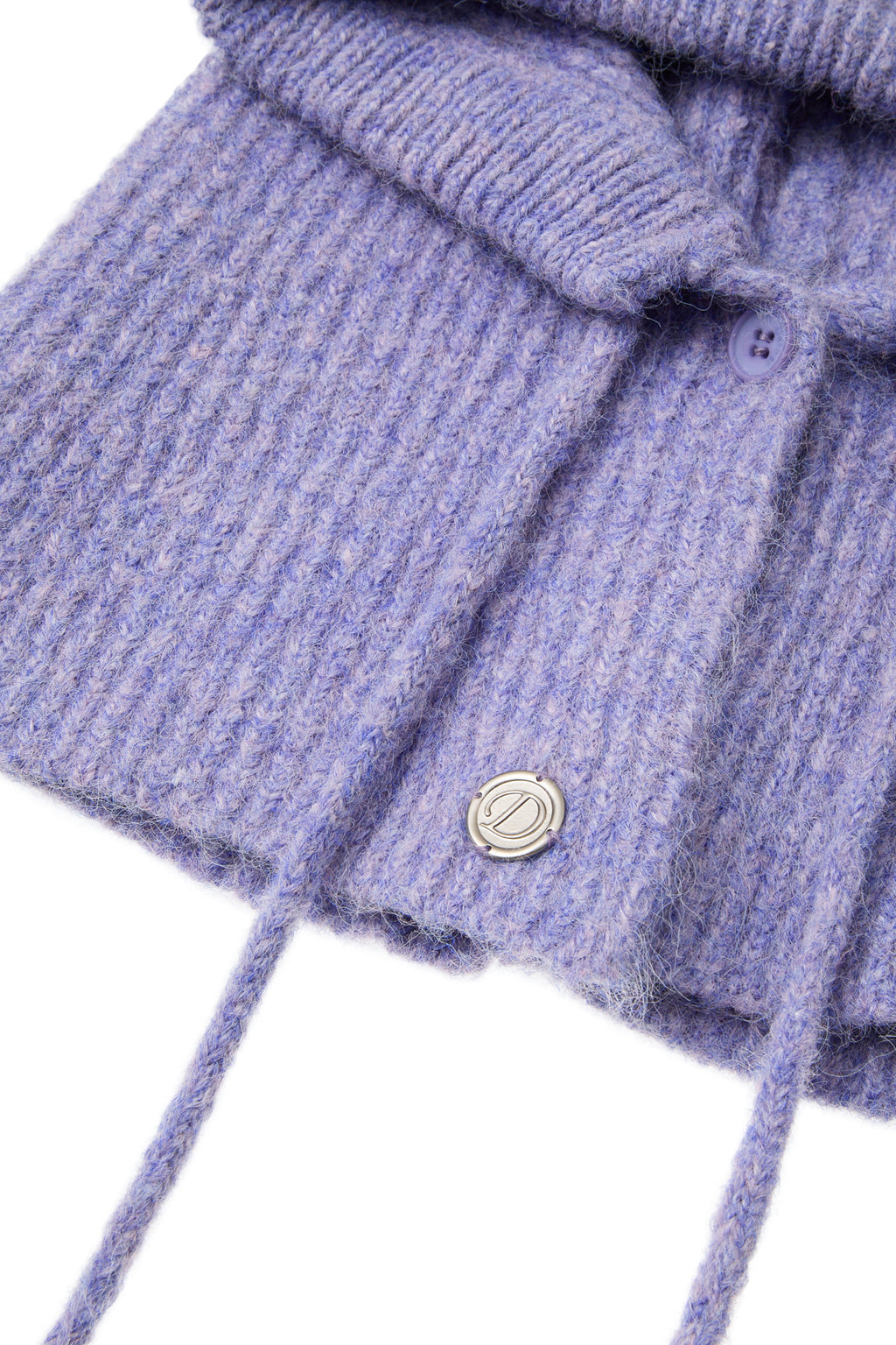 Deinet - Hairy Wool Balaclava (Purple) product image 4 | TRAB K-Fashion Australia