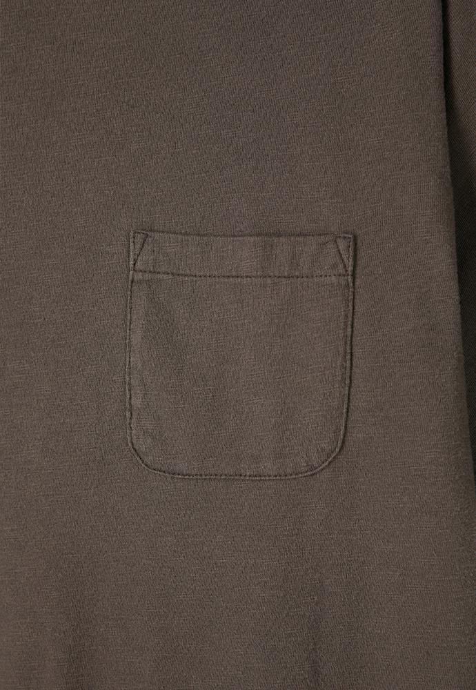 Art if acts - Garment Dyed Slub Pocket T-Shirt (Charcoal) product image 10 | TRAB K-Fashion Australia