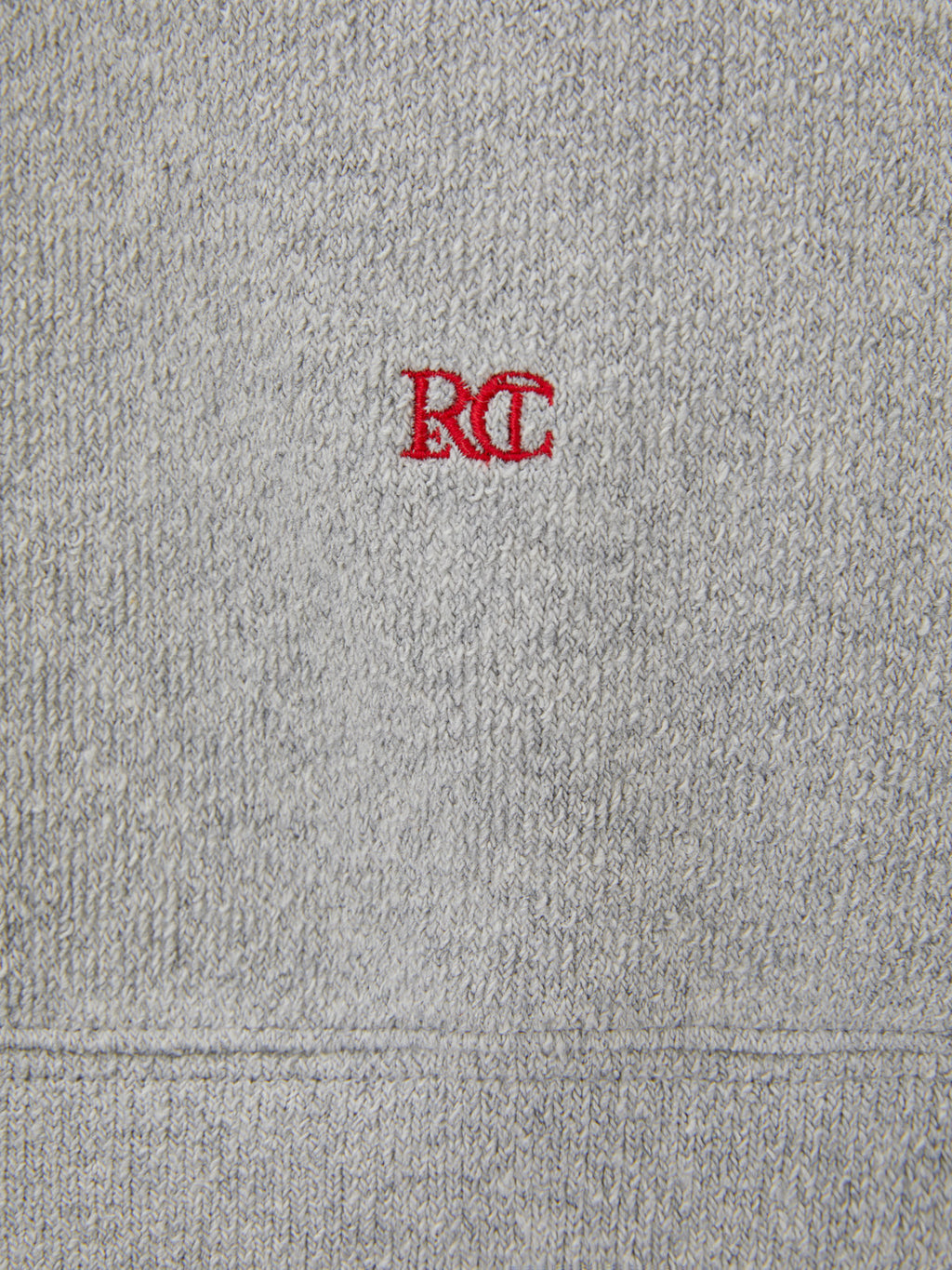 Recto - Rc Embroidered Sweatshirt (Melange Grey) product image 4 | TRAB K-Fashion Australia