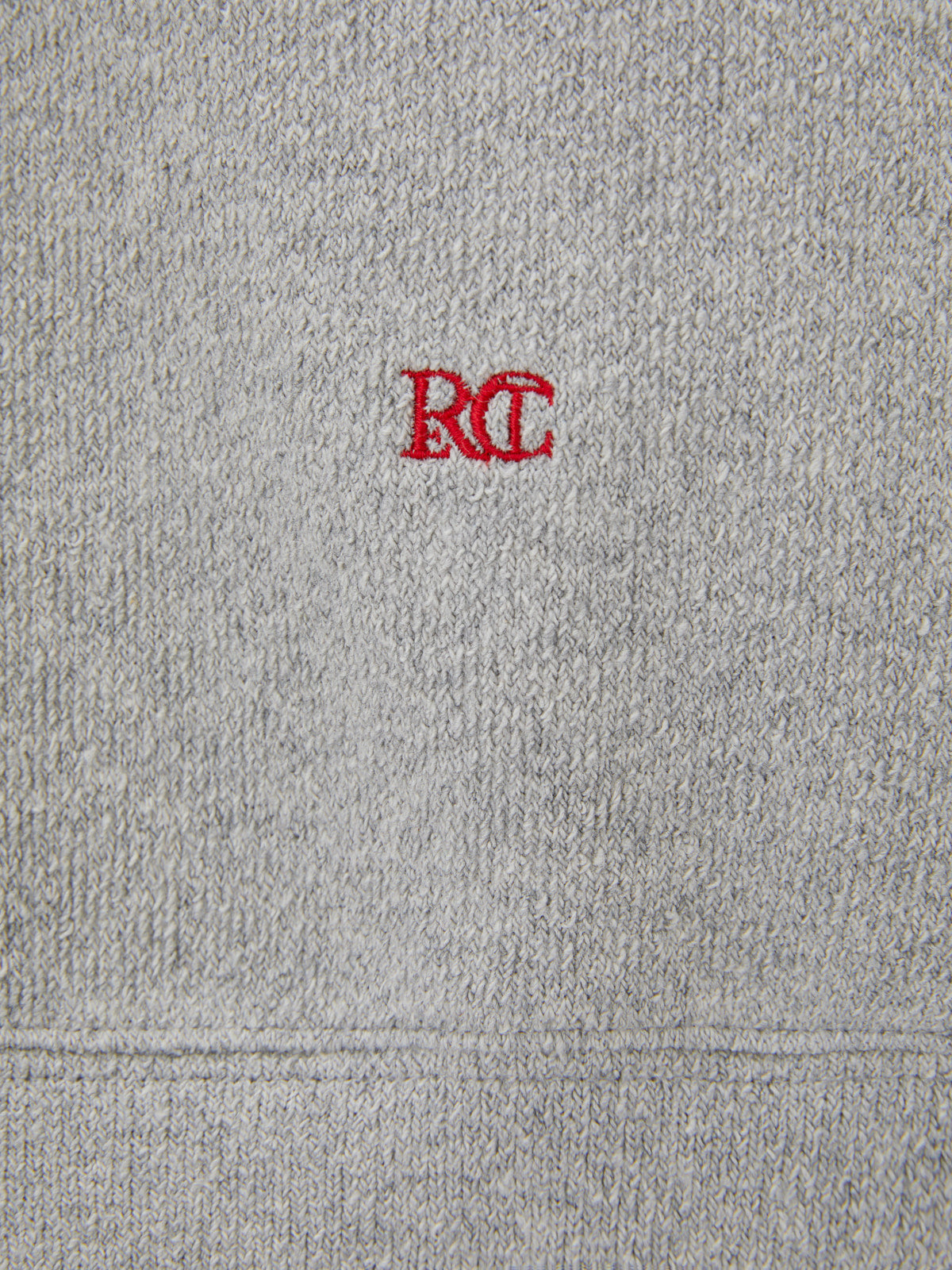 Recto - Rc Embroidered Sweatshirt (Melange Grey) product image 4 | TRAB K-Fashion Australia
