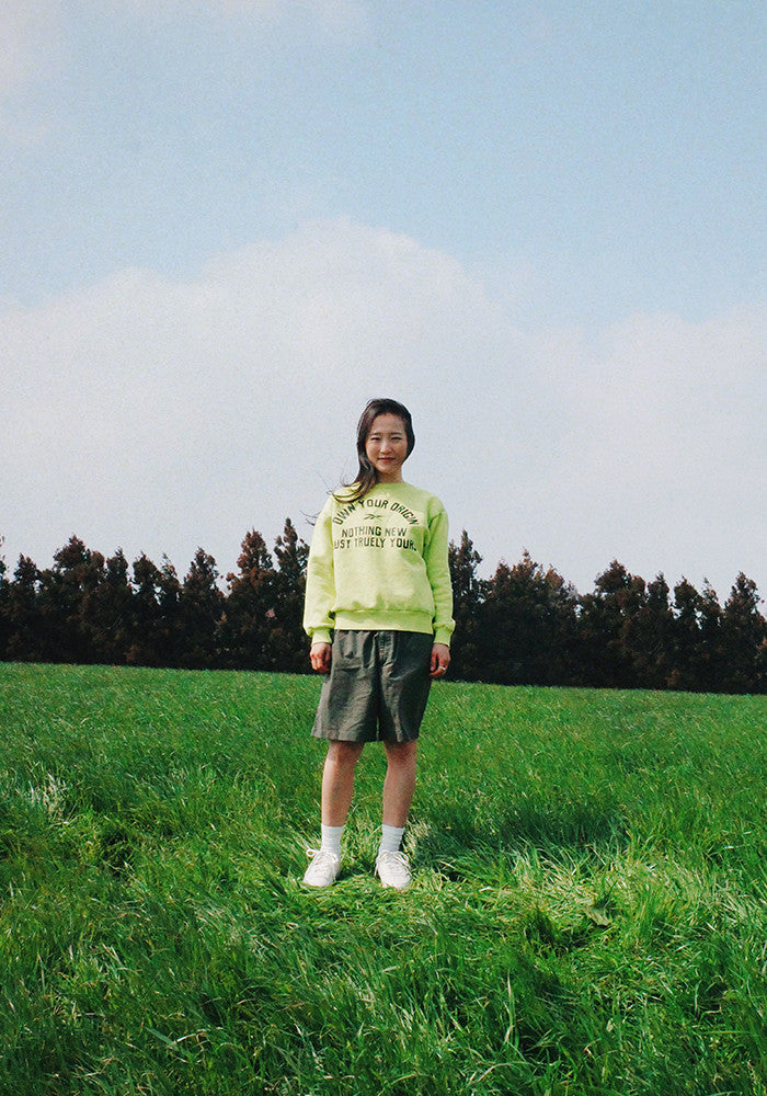 Collect Pieces - Oyo Sweatshirts (Neon Green) product image 6 | TRAB K-Fashion Australia