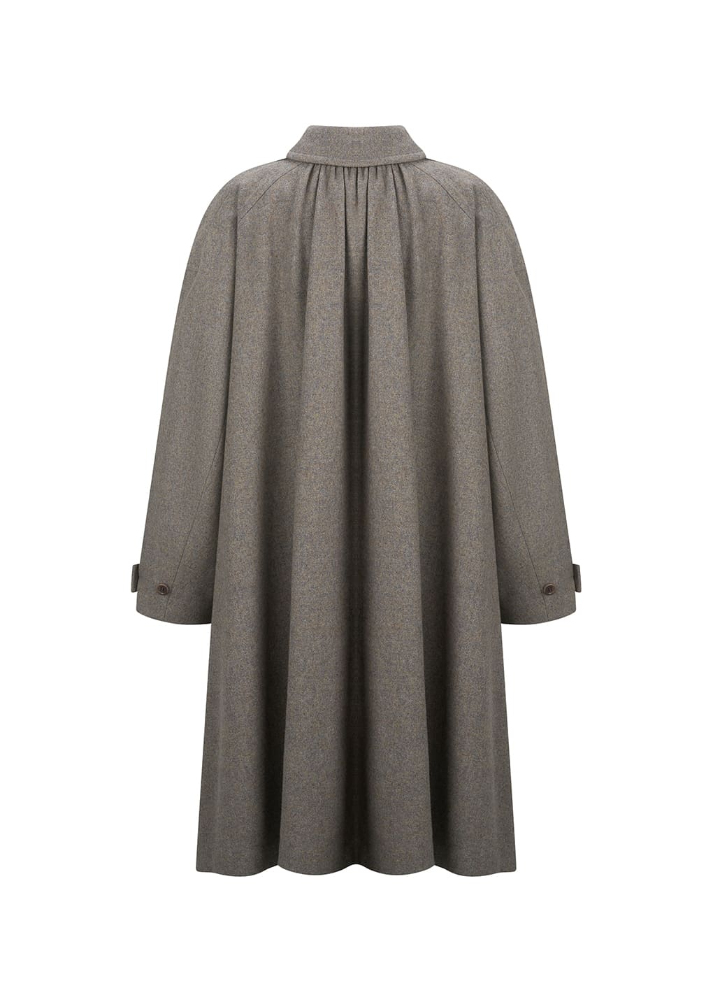 Amomento - shirring coat (Grey Blue) product image 3 | TRAB K-Fashion Australia