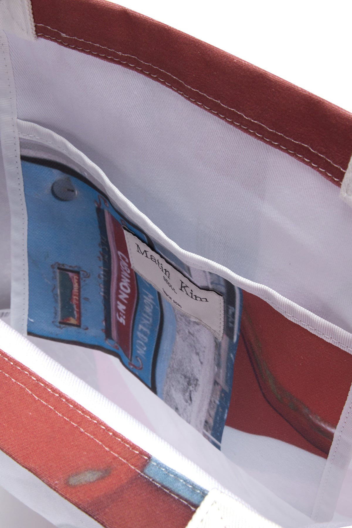 Matin Kim - Photography Middle Eco Bag (Red) product image 3 | TRAB K-Fashion Australia