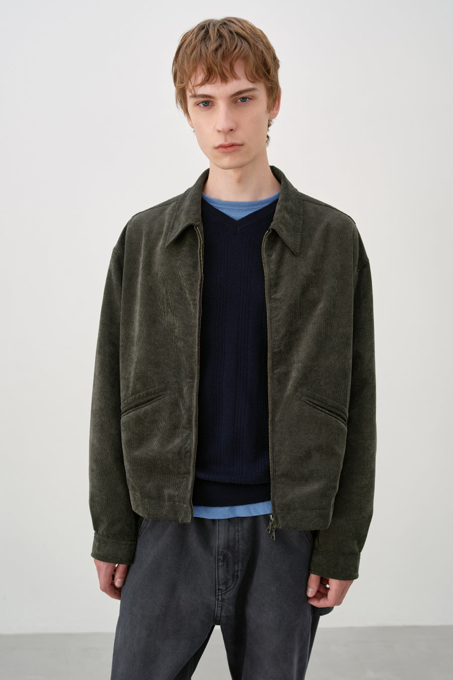 Insilence - VTG Corduroy Drizzler Jacket (Khaki Brown) product image 5 | TRAB K-Fashion Australia