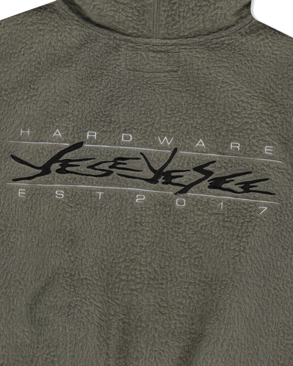 yeseyesee - Y.E.S Brushed Zip Up Hoodie (Khaki) product image 6 | TRAB K-Fashion Australia