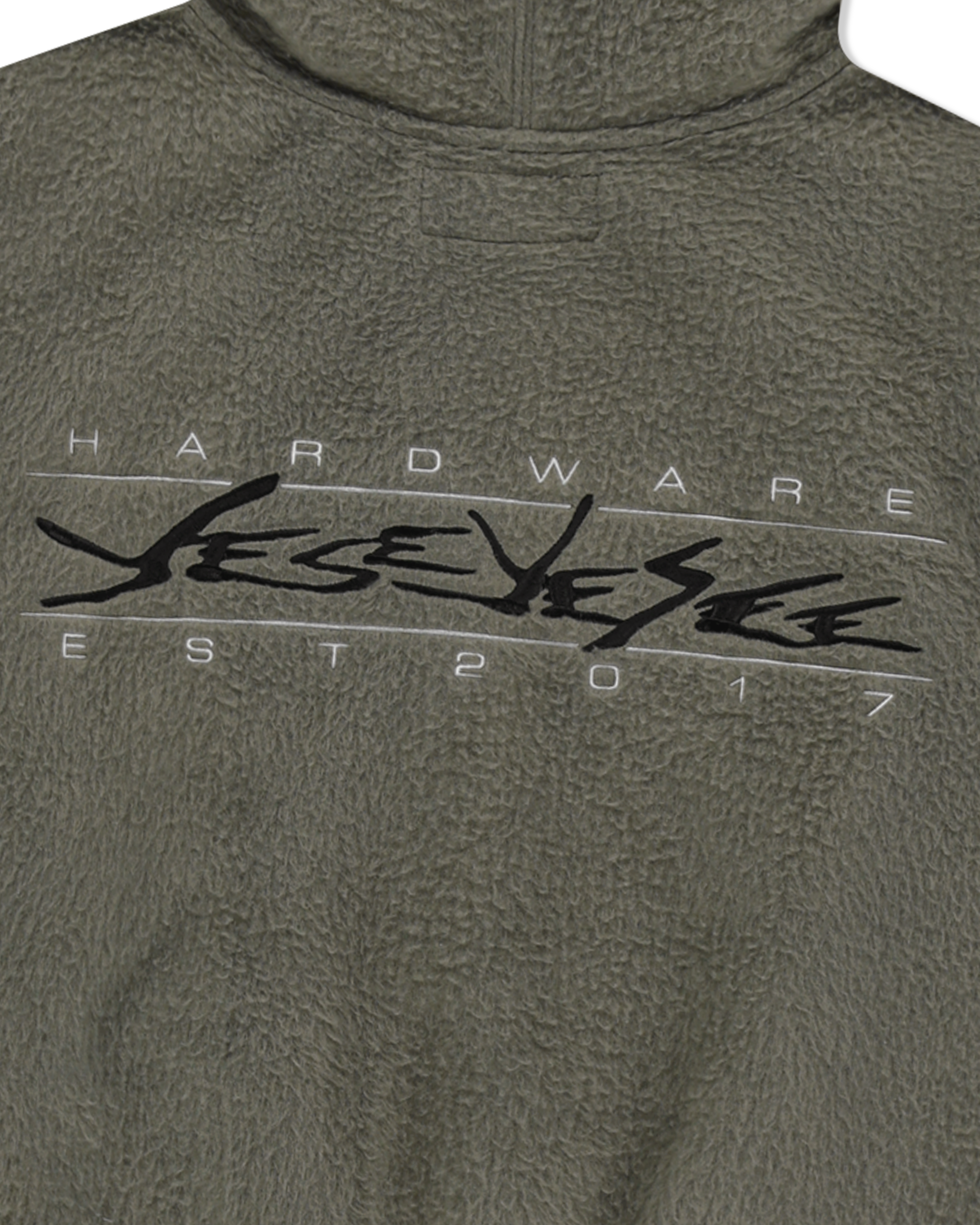 yeseyesee - Y.E.S Brushed Zip Up Hoodie (Khaki) product image 6 | TRAB K-Fashion Australia