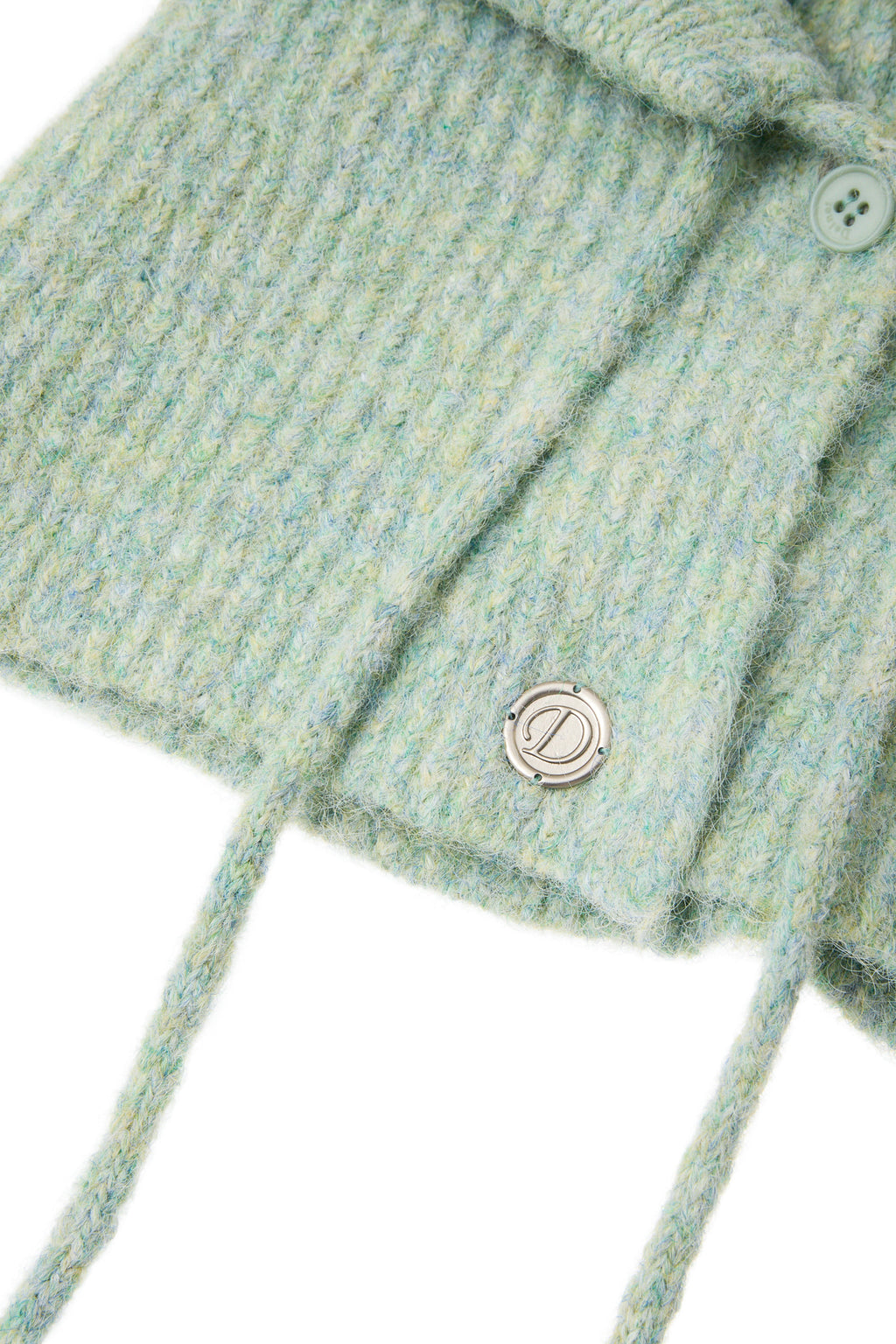 Deinet - Hairy Wool Balaclava (Green) product image 5 | TRAB K-Fashion Australia
