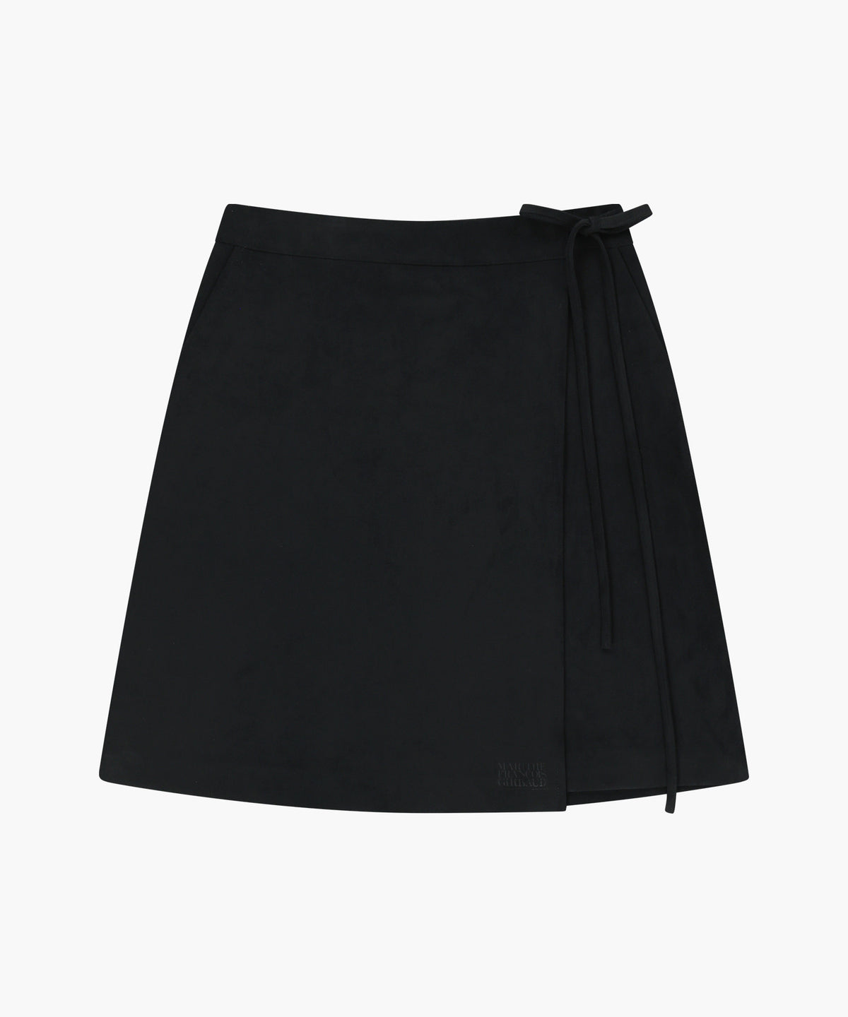 Marithe & Francois Girbaud - Suede Wrap Skirt (Black) product image 5 | TRAB K-Fashion Australia