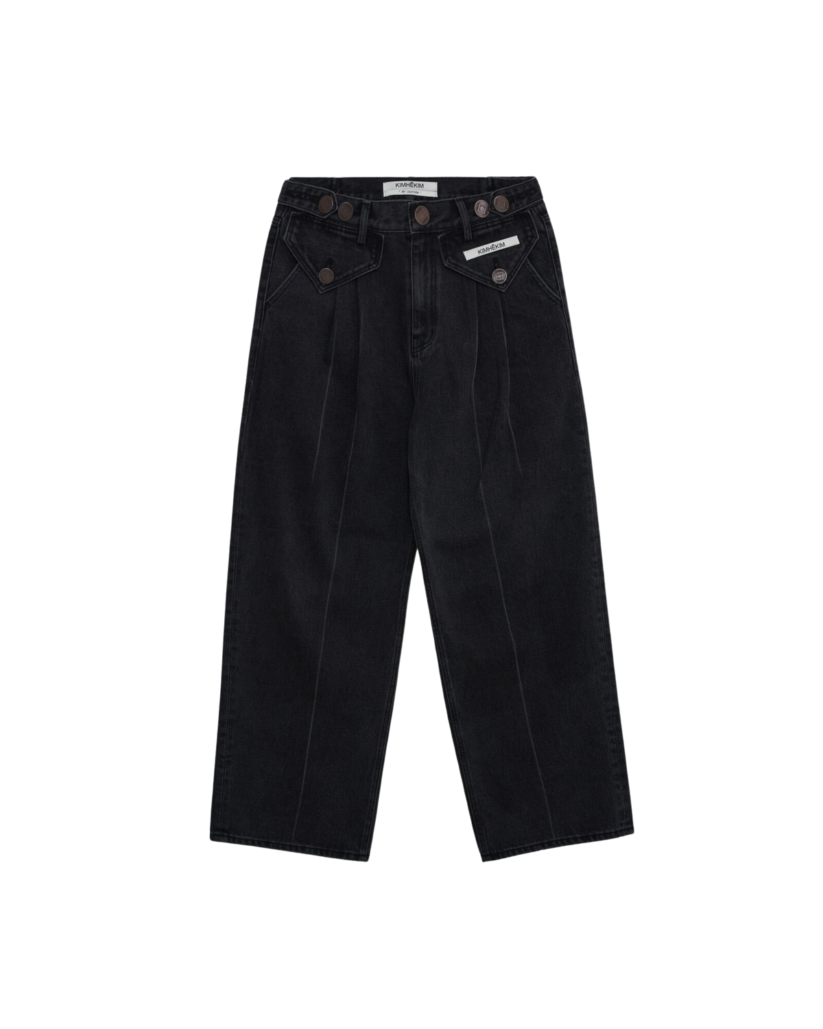 Kimhe Kim - Two Pocket Pants (Black) product image 5 | TRAB K-Fashion Australia