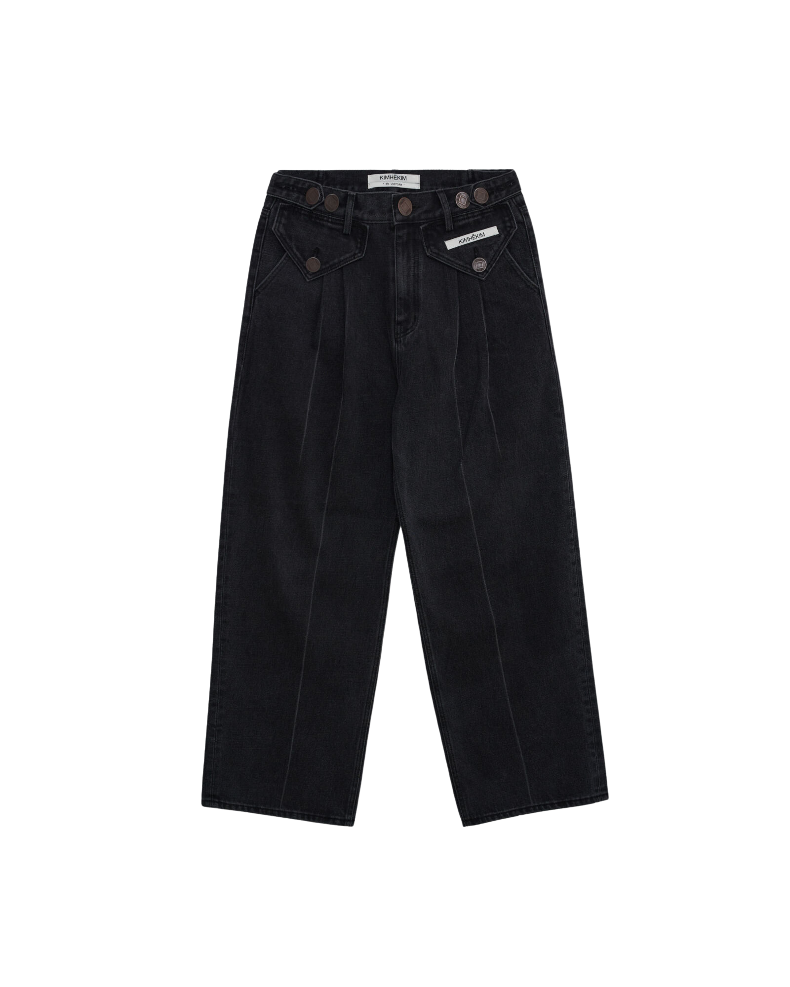 Kimhe Kim - Two Pocket Pants (Black) product image 12 | TRAB K-Fashion Australia
