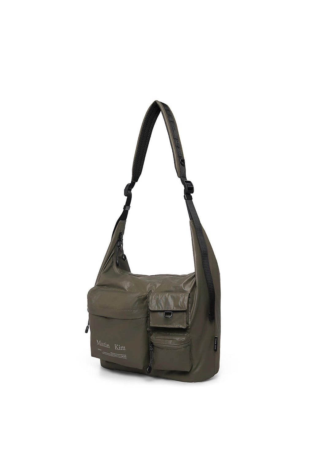 Matin Kim - Multi-pocket Lite Cross Bag (Khaki) product image 5 | TRAB K-Fashion Australia
