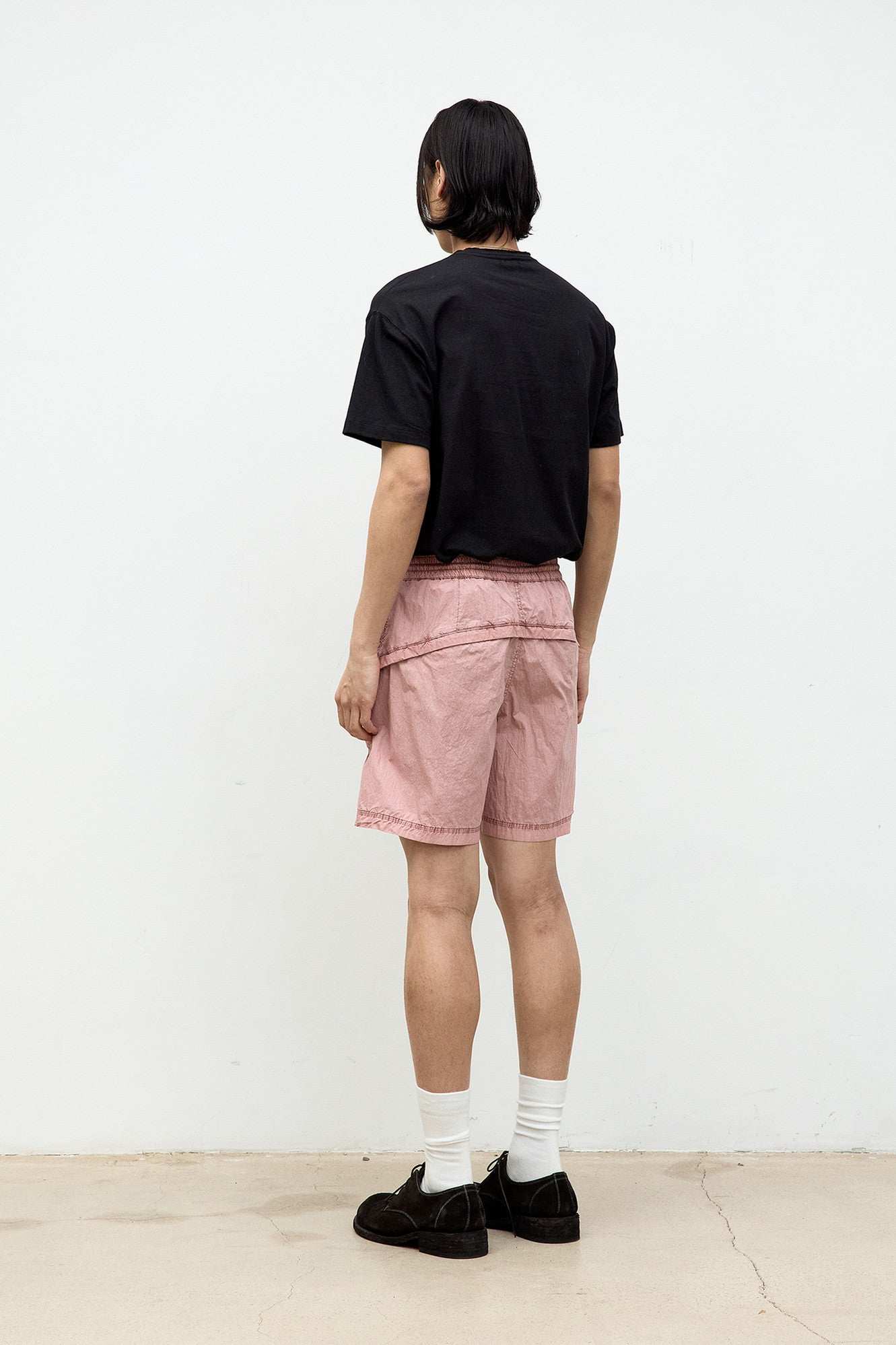 Coor - Low Cut Regular Fit T-Shirt (Black) product image 4 | TRAB K-Fashion Australia