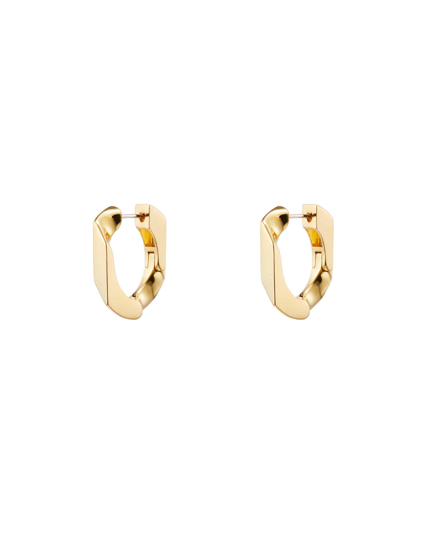 Numbering - Chain Link Hoop Earrings #5351 product image 5 | TRAB K-Fashion Australia