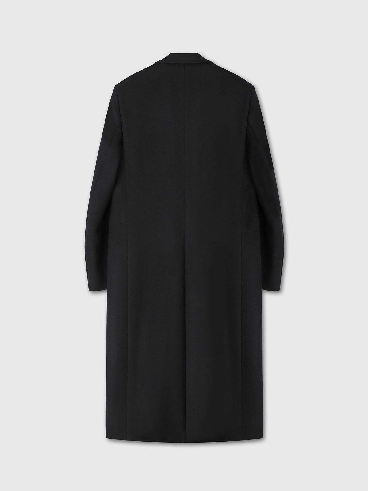 Tonywack - Wool And Cashmere Double-Breasted Coat (Black) product image 8 | TRAB K-Fashion Australia