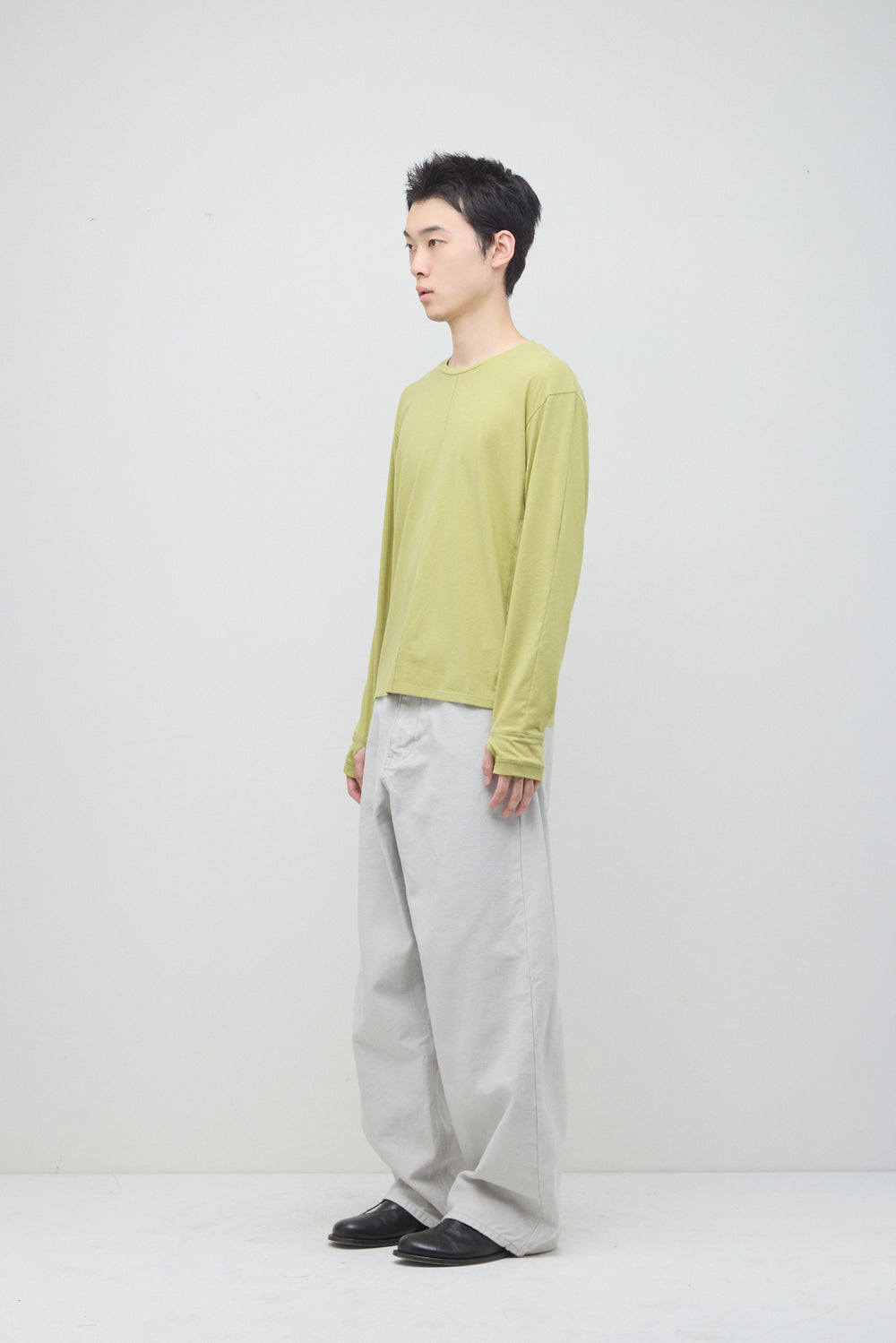 Hatchingroom - Wide Curve Jeans (Light Grey) product image 7 | TRAB K-Fashion Australia
