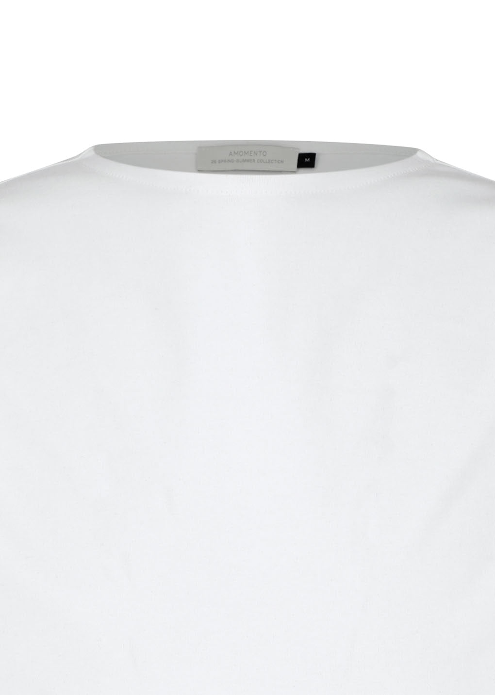 Amomento - Boat Neck T-shirt (White) product image 4 | TRAB K-Fashion Australia