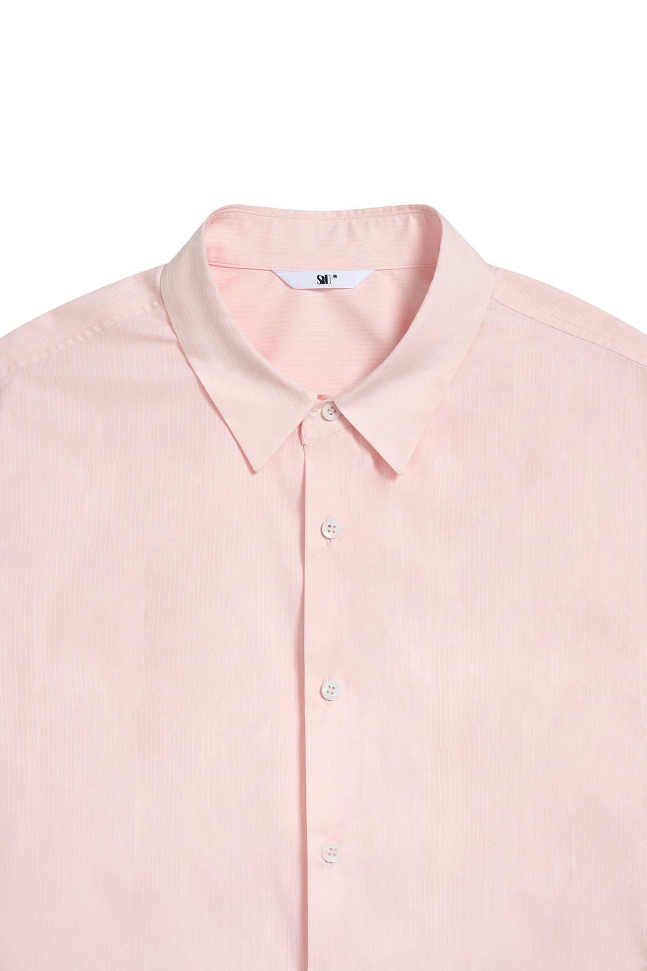 STU - Stripe Crop Shirt (Pink) product image 19 | TRAB K-Fashion Australia